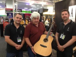 First sale at London Acoustic Show - Auden Guitars