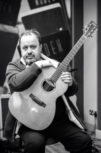 Steve Rothery at Auden Guitars Showroom