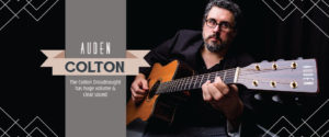 Auden Colton acoustic guitar page header graphic