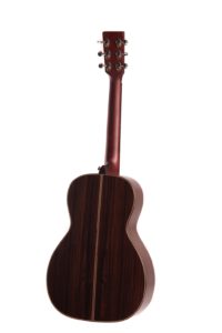 emily rose cedar fullbody acoustic guitar by Auden Guitars - rear image
