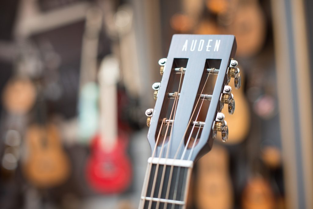 emily rose neo plus acoustic guitars by Auden Guitars - headstock image