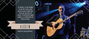Auden acoustic guitars home page slider image