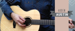 Austin acoustic guitar range header graphic