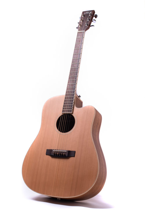 neo colton cutaway acoustic guitar front