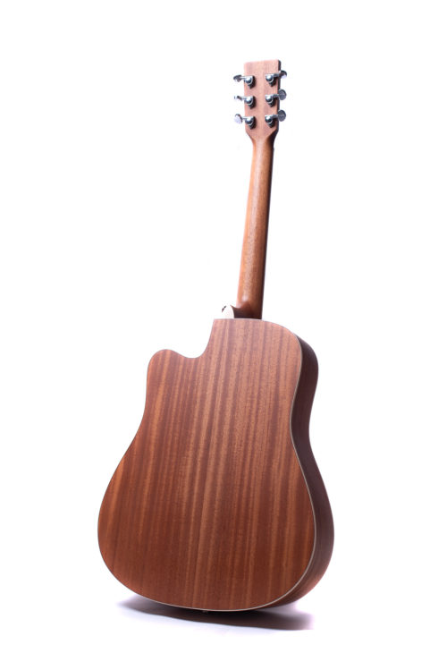 neo colton cutaway acoustic guitar reverse