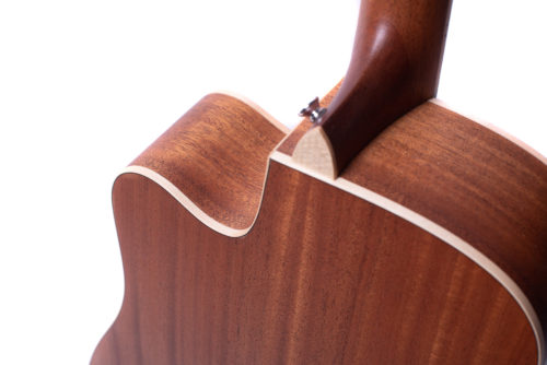 neo colton cutaway acoustic guitar shoulders