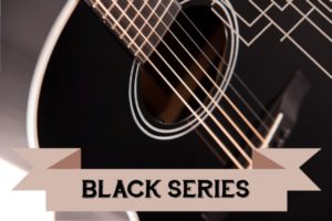 Black Series range of Auden Guitars graphic